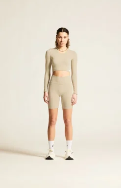 Collective Rib Short Tights W
