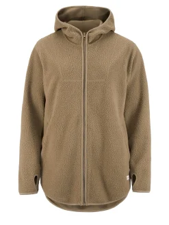 Join Pile Fleece FZ Hood W