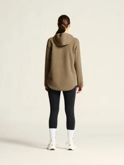 Join Pile Fleece FZ Hood W