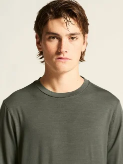 Wool Jersey LS CN M