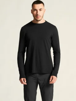 Wool Jersey LS CN M