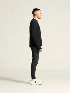 Wool Jersey LS CN M